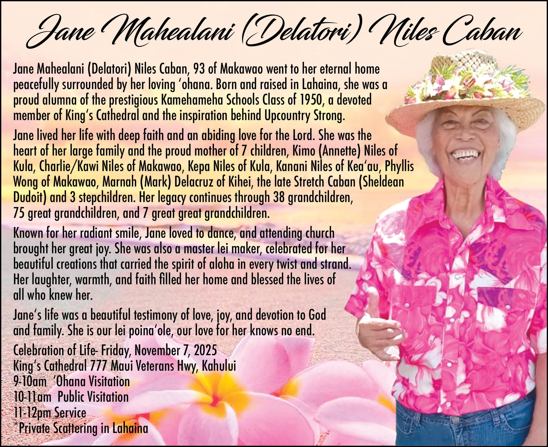 Print Ad Categories Obituaries (In Memoriams) News, Sports, Jobs